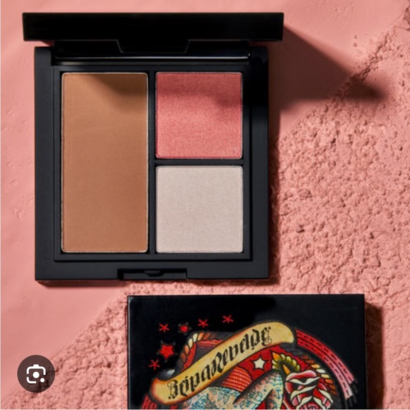 Reina Rebelde On Your Face Contour and Color Trio in Adorada Blush Bronzer - Picture 1 of 6